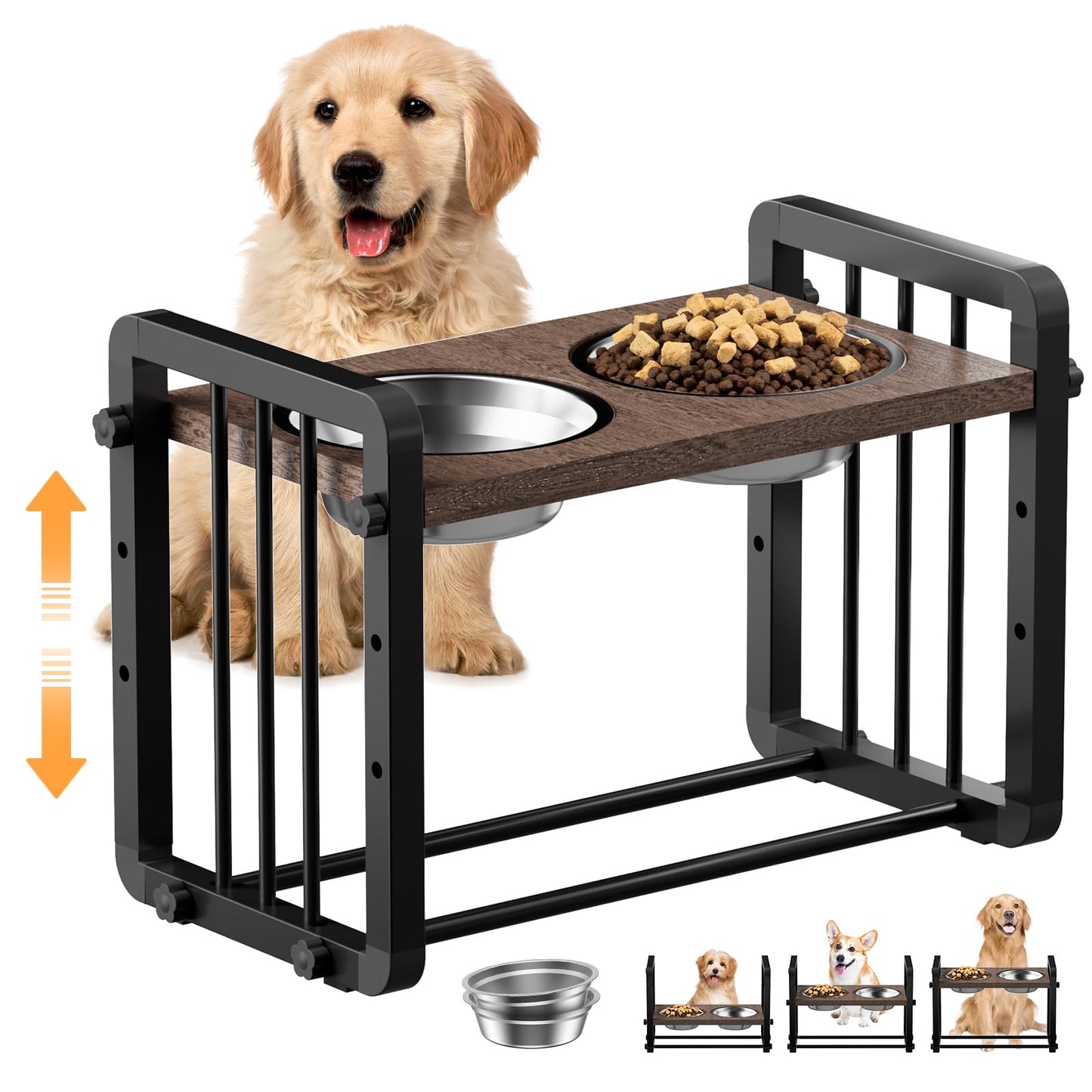 Gamelle Élevée 3 en 1 pour Chien – Confort, Santé et Élégance ,⭐⭐⭐⭐⭐ - maboutiqueanimaux.fr