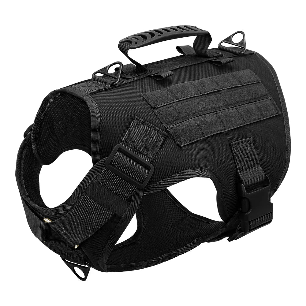 Harnais Militaire prenium pour Chien ⭐⭐⭐⭐⭐ - maboutiqueanimaux.fr