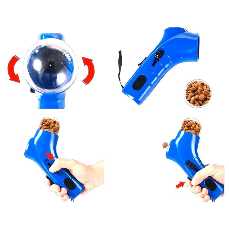 Jouet interactif chien distributeur friandises 2 - en - 1 ⭐⭐⭐⭐⭐ - maboutiqueanimaux.fr