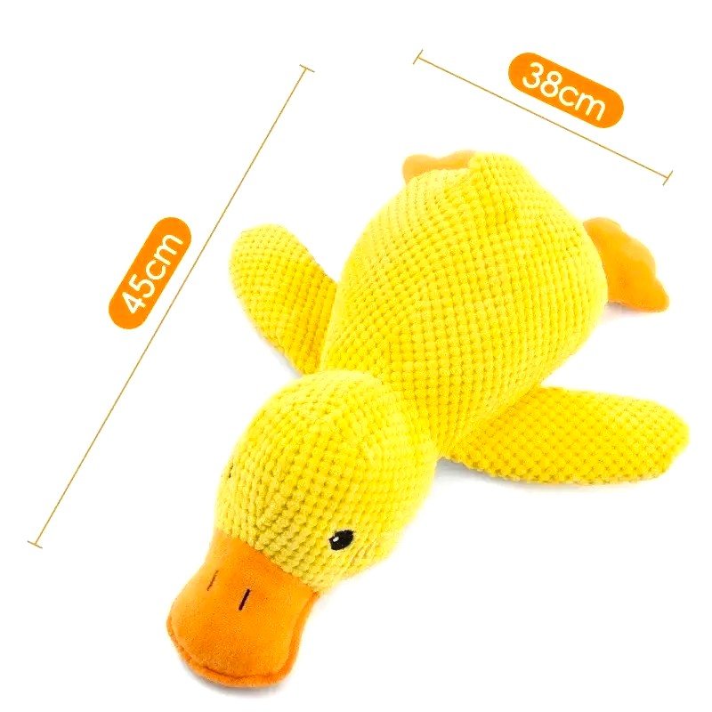 Peluche canard pour chien ⭐⭐⭐⭐⭐ - maboutiqueanimaux.fr