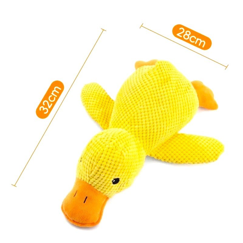 Peluche canard pour chien ⭐⭐⭐⭐⭐ - maboutiqueanimaux.fr