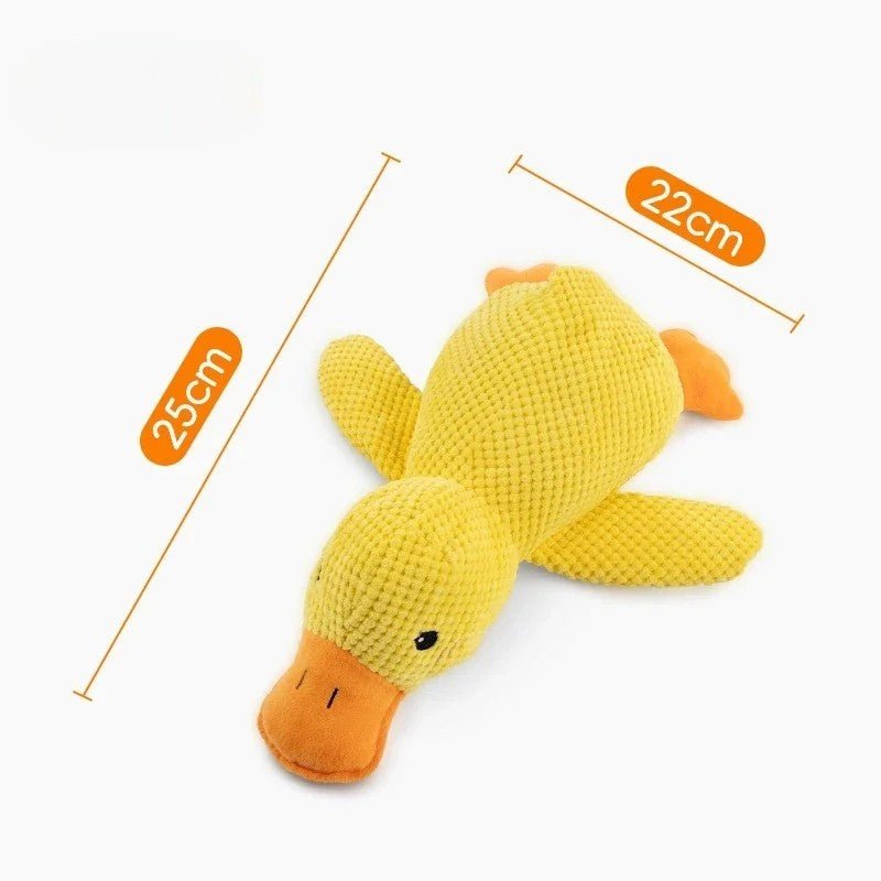 Peluche canard pour chien ⭐⭐⭐⭐⭐ - maboutiqueanimaux.fr
